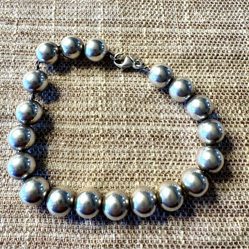 Tiffany & Co. Silver Bead Bracelet